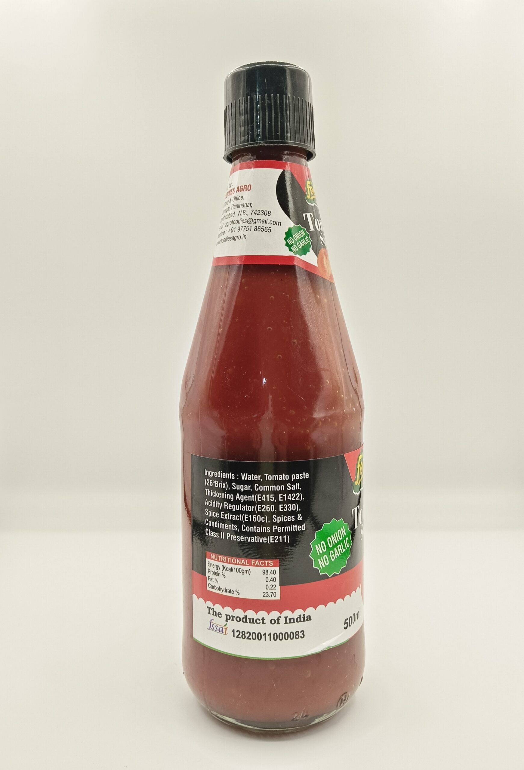 Tomato Sauce No Onion No Garlic_500gm